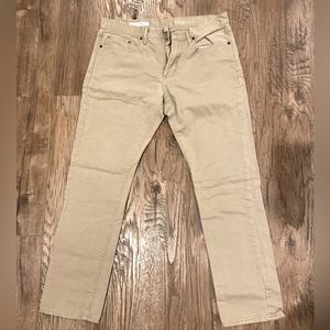 Gap 1969 men’s khaki slim pant. 33x30.